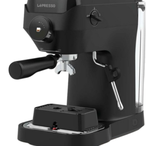 LEPRESSO LUCENERO 19 BAR COFFEE MACHINE WITH LCD SCREEN BLACK LPCFFLN0081BK