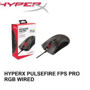 HYPREX PULSEFIRE FPS PRO RGB WIRED GAMING MOUSE BLACK HX-MC003B