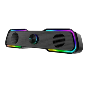 AULA Wind Stylish and Portable Bluetooth Gaming Speaker (Black, N-169BT) - Wireless Audio with Dynamic Sound for Gamers