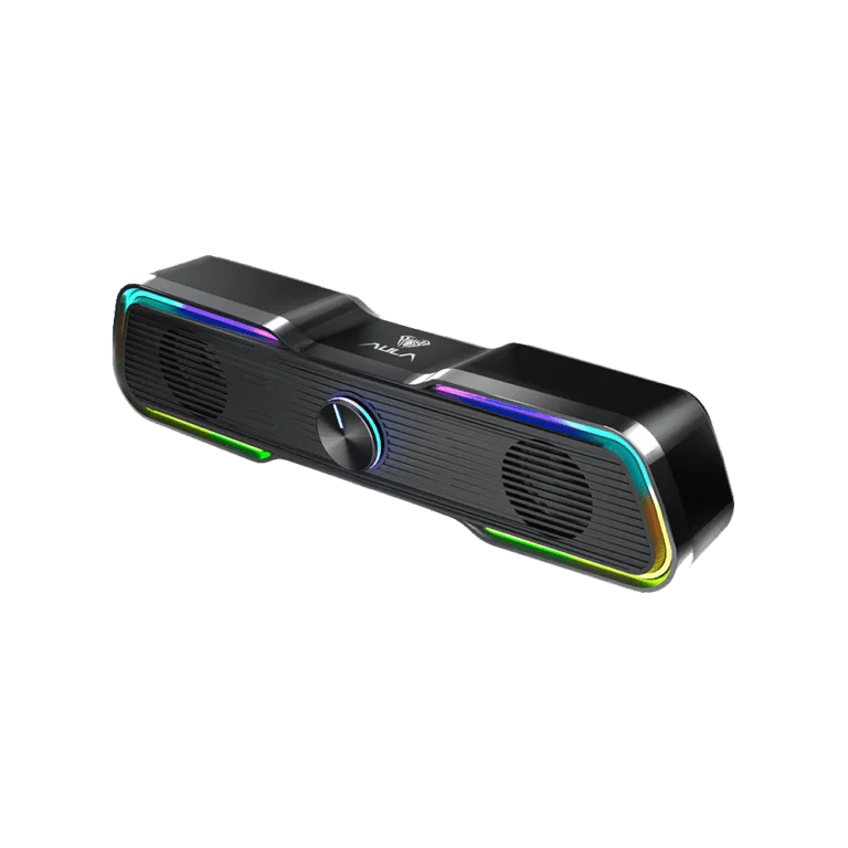 AULA Wind Stylish and Portable Bluetooth Gaming Speaker (Black, N-169BT) - Wireless Audio with Dynamic Sound for Gamers - Image 4