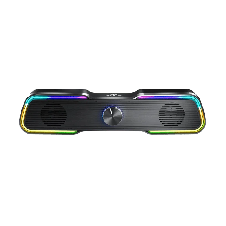 AULA Wind Stylish and Portable Bluetooth Gaming Speaker (Black, N-169BT) - Wireless Audio with Dynamic Sound for Gamers - Image 5