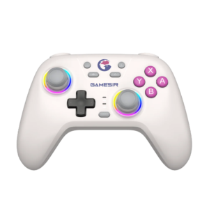 GAMESIR T4 NOVA WHITE HD RUMBLE WIRELESS CONTROLLER FOR NS T4N