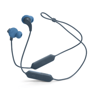 Push your limits with the JBL Endurance Run 2 Wireless Headphones in Blue