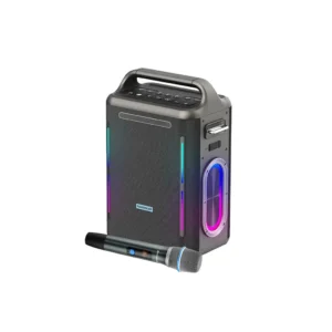 POWEROLOGY KARAOKE PARTY SPEAKER SILVER PWALAU013