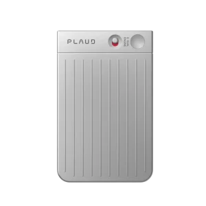 Maximize your efficiency and simplify your workflow with the PLAUD NOTE NB-100 AI Voice Recorder in elegant Silver.