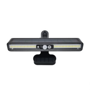 PORODO LIFESTYLE MARS OUTDOOR SOLAR SENSOR LIGHT BUILT IN MOTION SENSOR BLACK PDMWD0710BK