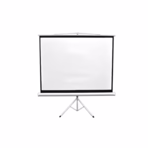 84 INCH PROJECTION SCREEN WITH TRIPOD STAND