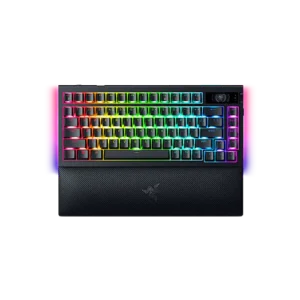 Unleash elite performance and precision with the Razer BlackWidow V4 Pro 75%—a wireless mechanical keyboard built for serious gamers and creators