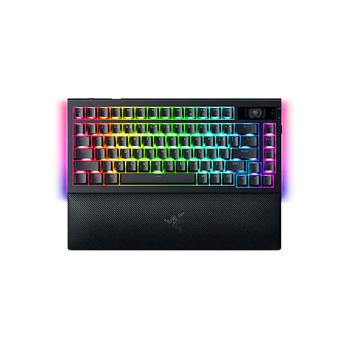 Unleash elite performance and precision with the Razer BlackWidow V4 Pro 75%—a wireless mechanical keyboard built for serious gamers and creators