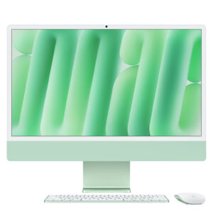 APPLE Imac 24-inch M4 CHIP WITH 10-CORE CPU AND 10-CORE GPU 24GB 512GB SSD GREEN ARB MD2Q4