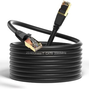 EPICARMA CAT8 ETHERNET CABLE 10M EA-CAT810M-BK