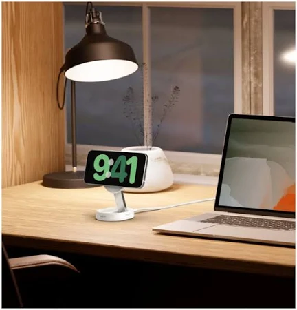 BELKIN BOOST CHARGE PRO 15W CONVERTIBLE MAGNETIC CHARGING STAND WHITE WIA008MYWH - Image 10