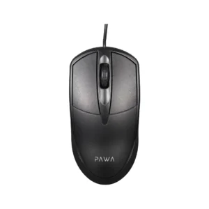 PAWA WIRED OPTICAL MOUSE BLACK PW-MWN2TC15-BK