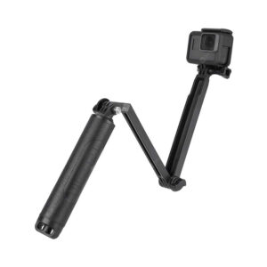 Capture every moment with ease using the TELESIN Multi-Function Tri-Fold Selfie Stick GP-MFW-300.