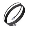 Upgrade your charging setup with the BLUPEBBLE PowerFlow 27W USB-C to Lightning Braided Cable.