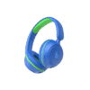 Let your child enjoy music, learning, and fun with the BluPebble Bounce 2-in-1 Kids Headphones in vibrant blue.