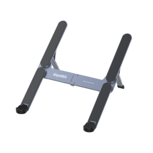 Blupebble FlexiStand Foldable Aluminium Alloy for 11-15" Laptop And Tablet Stand Gray BP-LPSTAND-GY