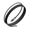 Upgrade your charging game with the BLUPEBBLE POWERFLOW2 240W USB-C to USB-C Cable (BP-PF2USBC1.2BR240W-BK)