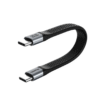 BLUPEBBLE POWERFLOW CABLE 240W BLACK BP-PFUSBC12CM240W-BK