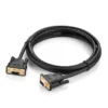 UGREEN DB9 RS232 ADAPTER FEMALE TO FEMALE CABLE 1.5M BLACK 20149