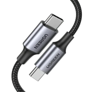 The UGREEN USB-C to USB-C Cable (1M) is your go-to solution for fast, reliable charging and data transfer.