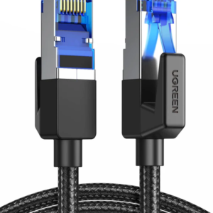 UGREEN CAT8 SHIELDED ROUND BRAIDED CABLE MODULAR PLUGS 5M 80433