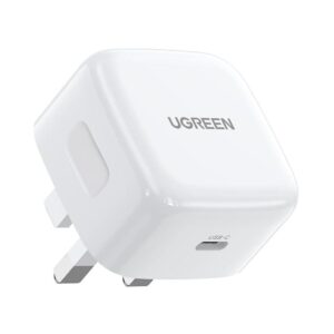 UGREEN POWER ADAPTER USB-C PD 3.0 20W FAST CHARGER WHITE 60451