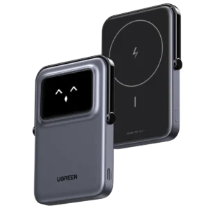 UGREEN UNO 5000MAH MAGNETIC WIRELESS POWERBANK GRAY PB571 35605B