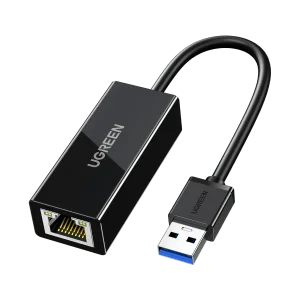 UGREEN USB 3.0 GIGABIT ETHERNET ADAPTER BLACK 20256