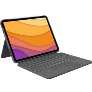 LOGITECH IPAD AIR 11 INCH (M2) AND IPAD AIR 5TH GENERATION COMBO TOUCH KEYBOARD CASE GRAY ARABIC 920-012637