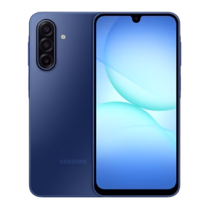 Discover the perfect blend of performance and style with the Samsung Galaxy A17 5G in a striking Blue finish.