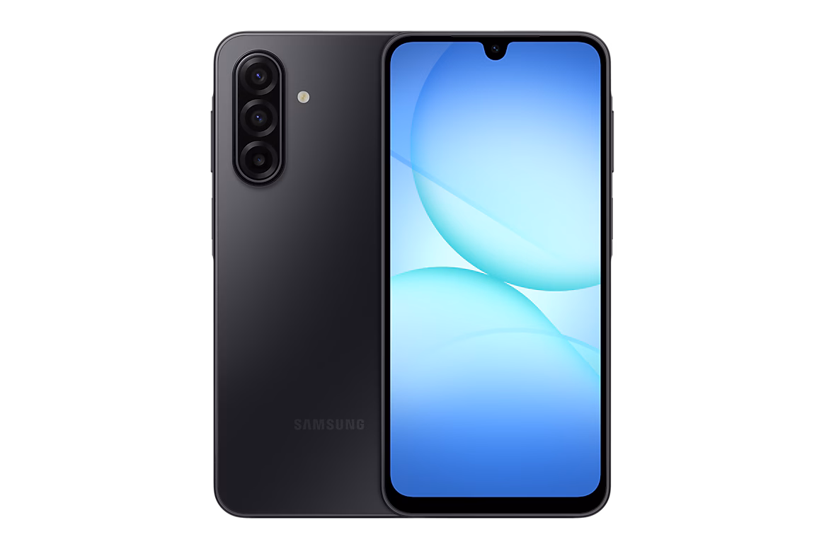 Step into a world of speed, style, and functionality with the Samsung Galaxy A17 5G in bold Black.