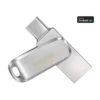 Effortlessly manage your digital content with the SANDISK Ultra 32GB Dual Drive Luxe Type-C USB (SDDDC4-032G-G46).