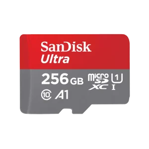 SANDISK ULTRA A1 MICROSDXC UHS-I CARD 256GB SPEED UP TO 150 MB/S SDSQUAC-256G-GN6MN