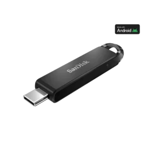 Upgrade your storage game with the SanDisk Ultra USB 128GB Type-C Flash Drive (SDCZ460-128G-G46).