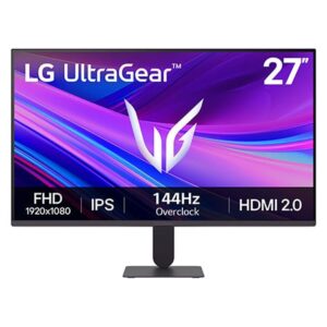 LG 27 INCH ULTRAGEAR  G4 FHD IPS DISPLAY 144HZ 1MS NVIDIA G SYNC GAMING MONITOR 27G411A-B