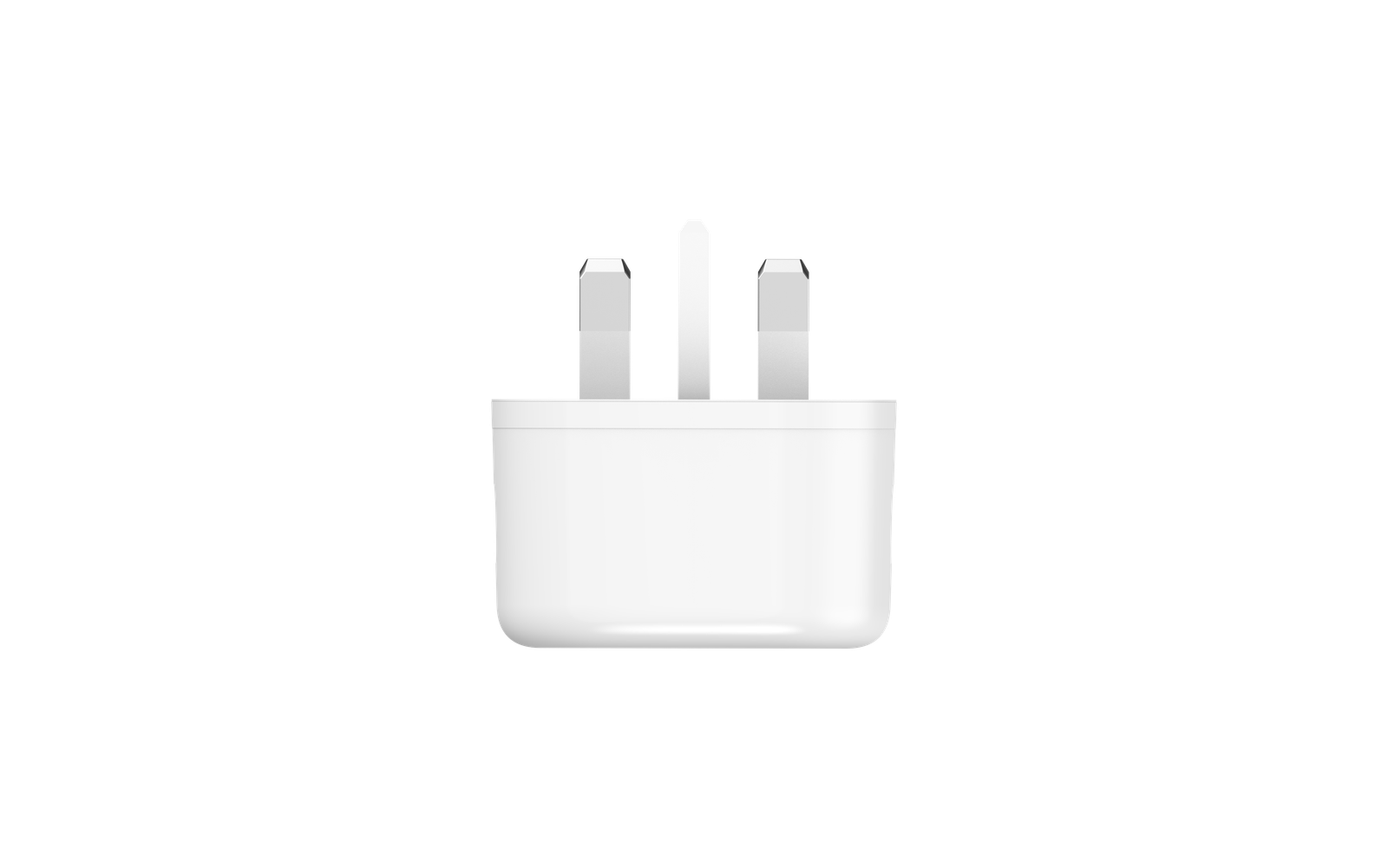BLUPEBBLE 2 PORT PD GAN FAST CHARGER 45W WHITE BP-PD45GANUK-WH - Image 12