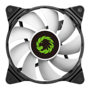 Introducing the GEARMAX RAINBOWFORCE FN-12Rainbow-C2 Case Fan – the perfect blend of performance, aesthetics, and silence