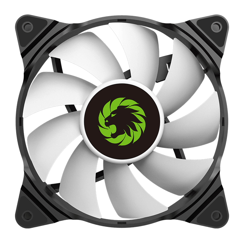 Introducing the GEARMAX RAINBOWFORCE FN-12Rainbow-C2 Case Fan – the perfect blend of performance, aesthetics, and silence