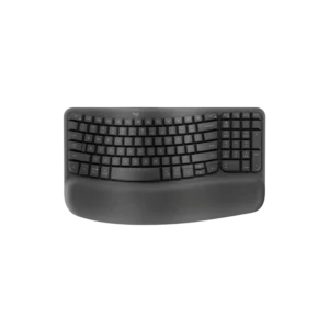 LOGITECH WAVE KEYS WIRELESS ERGONOMIC KEYBAORD BLACK 920-012319