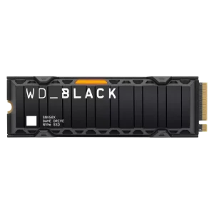 WD INTERNAL GAME DRIVE HEATSINK 1TB SSD GEN4 7300MB/S NVME BLACK SN850X