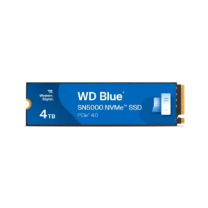 WD INTERNAL SSD 4TB SN5000 M.2 NVME 2280 PCIE GEN 4 BLUE WDS400T4BOE