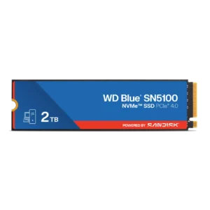 WD INTERNAL SSD 2TB SN5100 M.2 NVME 2280 PCIE 4.0 7100MB/S BLUE WDS200T5B0E