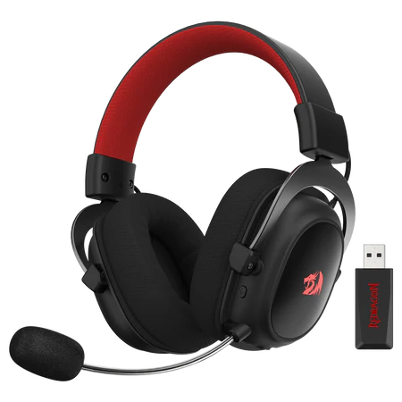Wireless RGB Gaming Headset - Redragon Zeus-X H510-WL Black - Gadgets