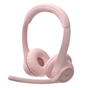 LOGITECH ZONE 300 WIRELESS HEADSET WITH NOISE CANCELLING MICROPHONE ROSE 981-001412