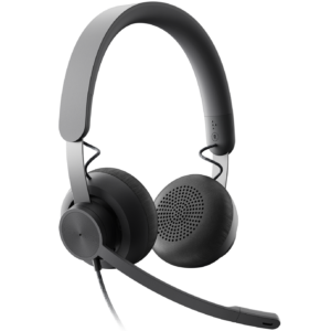 LOGITECH ZONE WIRED USB C HEADSET WITH USB A ADAPTER 981-000870