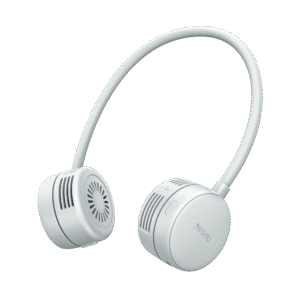 Stay cool in style with the YESIDO Portable Neck Fan YF17 in sleek grey
