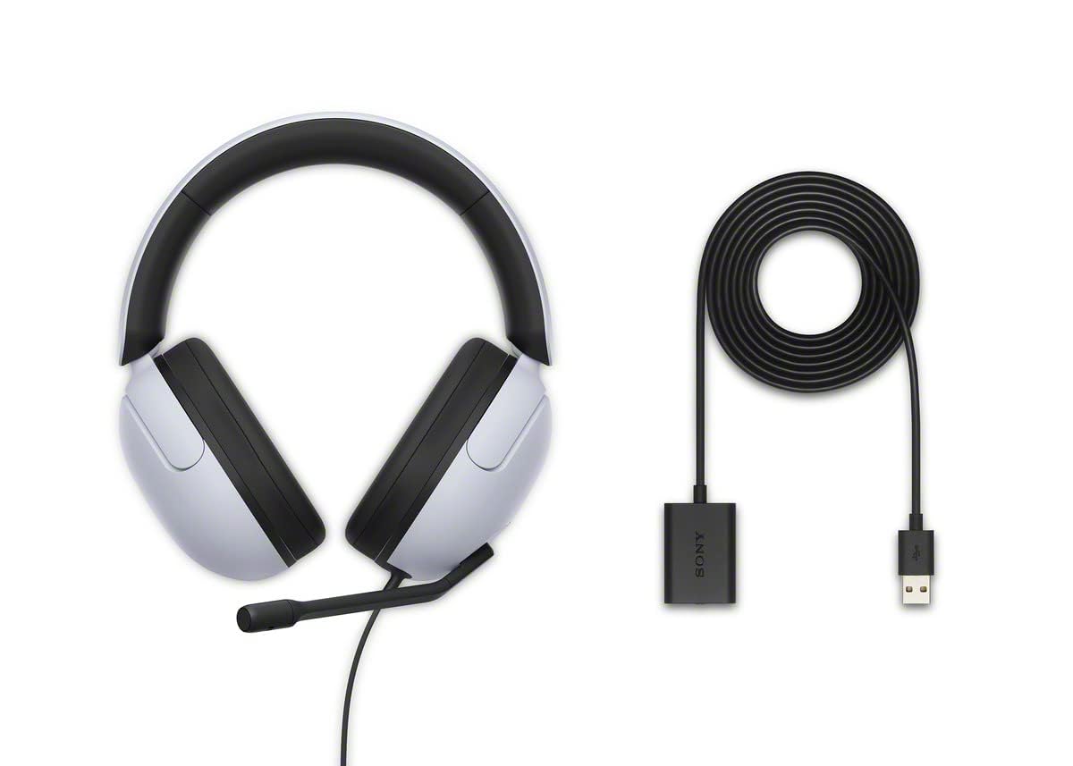 SONY INZONE H3 GAMING HEADSET PS5 WHITE MDR-G300 - Image 8