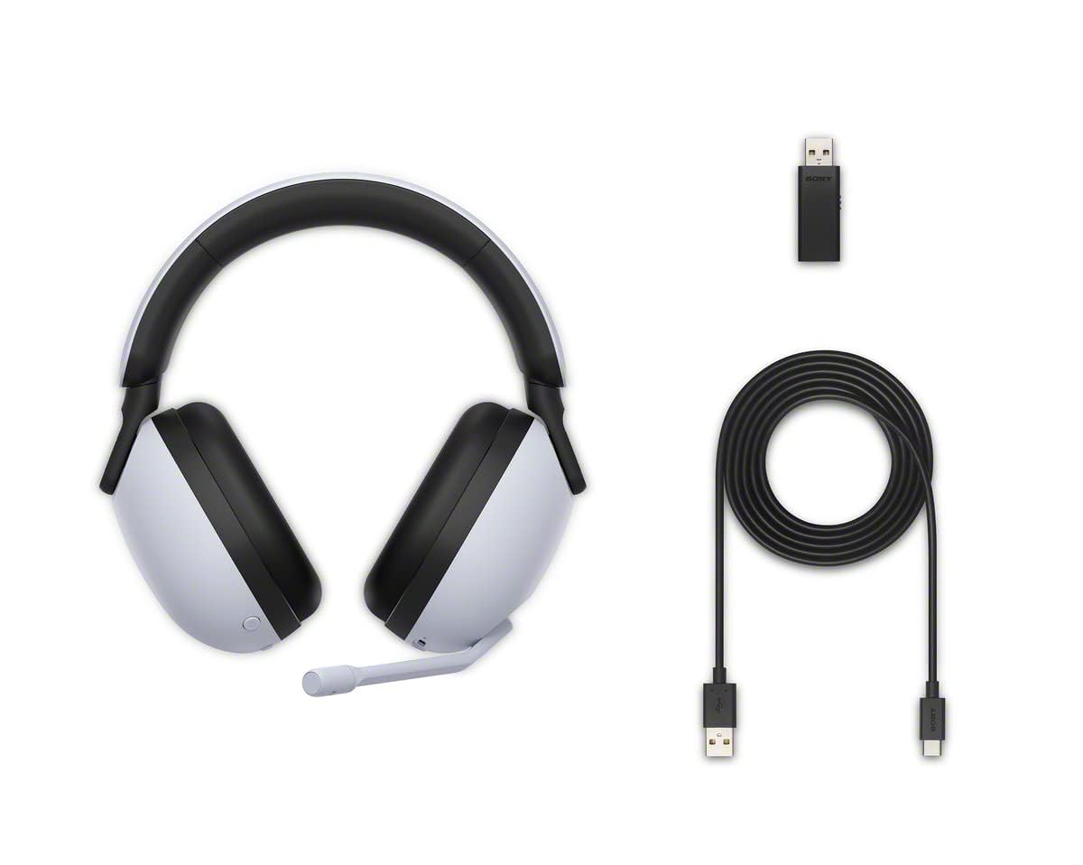 SONY INZONE H9 WIRELESS NOISE CANCELING GAMING HEADSET PS5 WHITE WH-G900N - Image 10