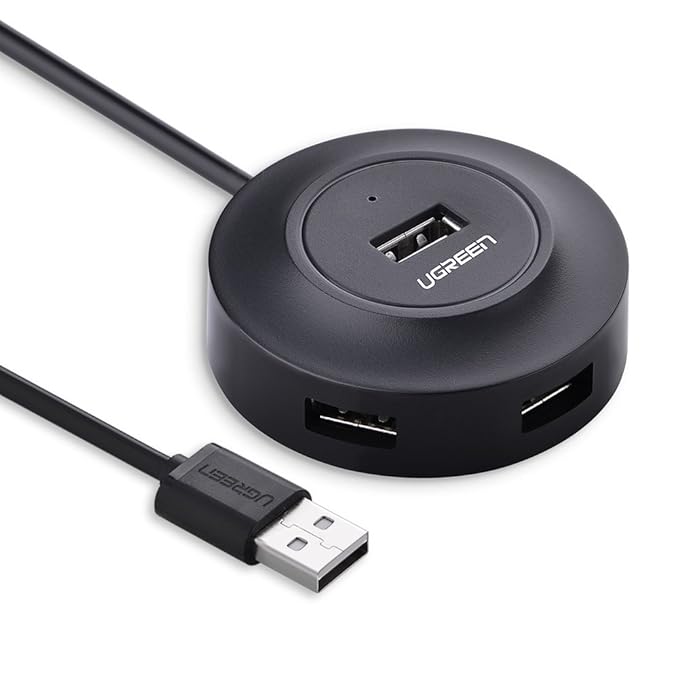 UGREEN USB 2.0 HUB 4 PORTS 1M BLACK 20277 - Image 2